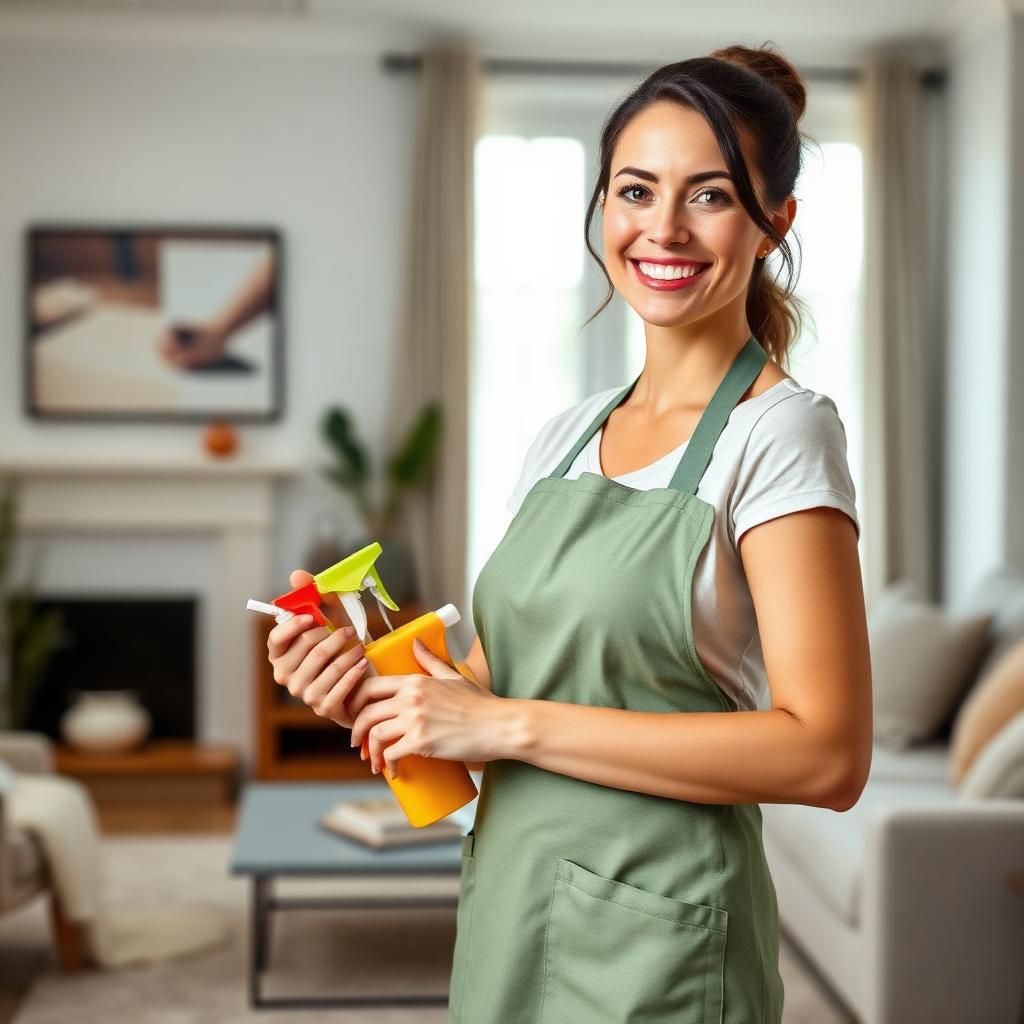Sophia, owner of Sophia's House Cleaning